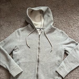 Express hoodie grey sweater for man